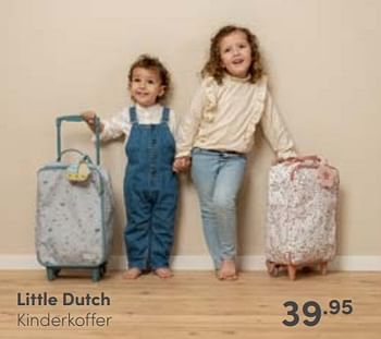 Aanbiedingen Little dutch kinderkoffer - Little Dutch - Geldig van 23/04/2023 tot 29/04/2023 bij Baby & Tiener Megastore