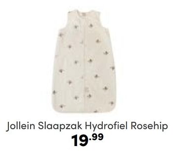 Aanbiedingen Jollein slaapzak hydrofiel rosehip - Jollein - Geldig van 23/04/2023 tot 29/04/2023 bij Baby & Tiener Megastore