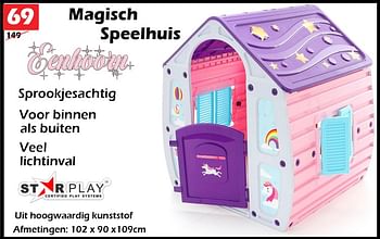 Aanbiedingen Magisch speelhuis - Huismerk - Itek - Geldig van 13/04/2023 tot 17/05/2023 bij Itek