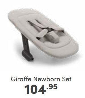 Aanbiedingen Giraffe newborn set - Bugaboo - Geldig van 23/04/2023 tot 29/04/2023 bij Baby & Tiener Megastore