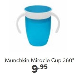 Aanbiedingen Munchkin miracle cup 360° - Munchkin - Geldig van 23/04/2023 tot 29/04/2023 bij Baby & Tiener Megastore