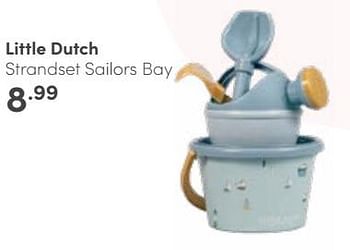Aanbiedingen Little dutch strandset sailors bay - Little Dutch - Geldig van 23/04/2023 tot 29/04/2023 bij Baby & Tiener Megastore