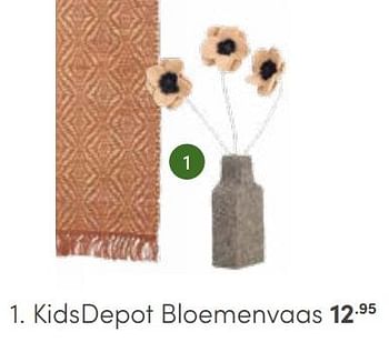 Aanbiedingen Kidsdepot bloemenvaas - KidsDepot  - Geldig van 30/04/2023 tot 13/05/2023 bij Baby & Tiener Megastore