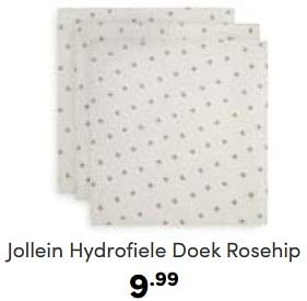 Aanbiedingen Jollein hydrofiele doek rosehip - Jollein - Geldig van 30/04/2023 tot 06/05/2023 bij Baby & Tiener Megastore