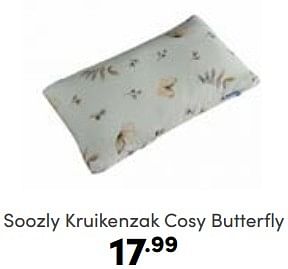 Aanbiedingen Soozly kruikenzak cosy butterfly - Soozly - Geldig van 30/04/2023 tot 06/05/2023 bij Baby & Tiener Megastore