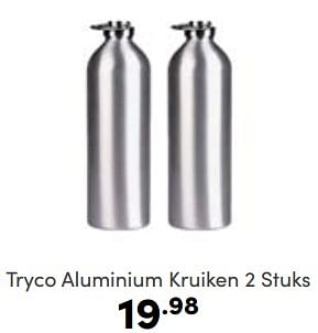 Aanbiedingen Tryco aluminium kruiken - Tryco - Geldig van 30/04/2023 tot 06/05/2023 bij Baby & Tiener Megastore