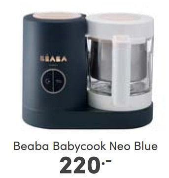 Aanbiedingen Beaba babycook neo blue - Beaba - Geldig van 30/04/2023 tot 06/05/2023 bij Baby & Tiener Megastore