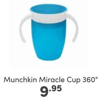 Aanbiedingen Munchkin miracle cup 360° - Munchkin - Geldig van 30/04/2023 tot 06/05/2023 bij Baby & Tiener Megastore