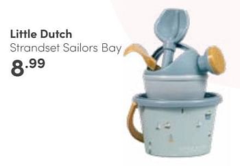 Aanbiedingen Little dutch strandset sailors bay - Little Dutch - Geldig van 30/04/2023 tot 06/05/2023 bij Baby & Tiener Megastore