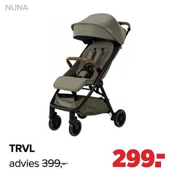 Aanbiedingen Nuna trvl - Nuna - Geldig van 01/05/2023 tot 03/06/2023 bij Baby-Dump