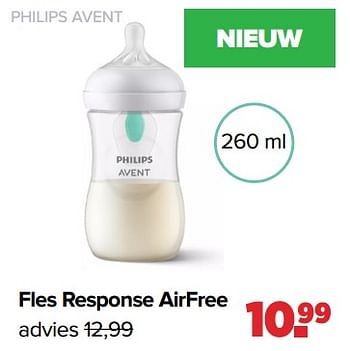 Aanbiedingen Philips avent fles response airfree - Philips - Geldig van 01/05/2023 tot 03/06/2023 bij Baby-Dump