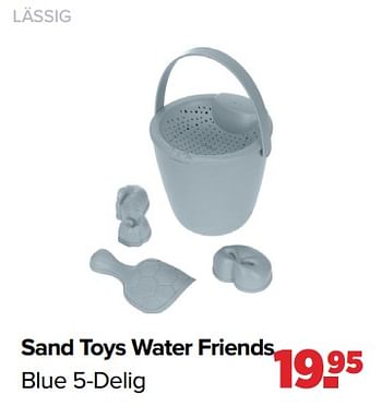 Aanbiedingen Lässig sand toys water friends blue - Lassig - Geldig van 01/05/2023 tot 03/06/2023 bij Baby-Dump