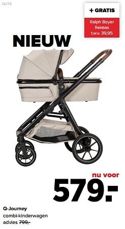 Aanbiedingen Qute q-journey combi-kinderwagen - Qute  - Geldig van 01/05/2023 tot 03/06/2023 bij Baby-Dump