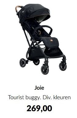 Aanbiedingen Joie tourist buggy - Joie - Geldig van 10/04/2023 tot 15/05/2023 bij Babypark