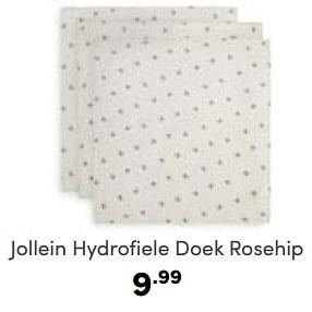 Aanbiedingen Jollein hydrofiele doek rosehip - Jollein - Geldig van 07/05/2023 tot 13/05/2023 bij Baby & Tiener Megastore