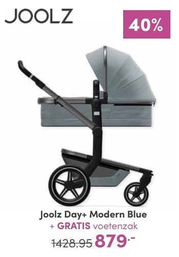 Aanbiedingen Joolz day+ modern blue - Joolz - Geldig van 07/05/2023 tot 13/05/2023 bij Baby & Tiener Megastore