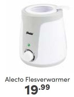Aanbiedingen Alecto flesverwarmer - Alecto - Geldig van 07/05/2023 tot 13/05/2023 bij Baby & Tiener Megastore