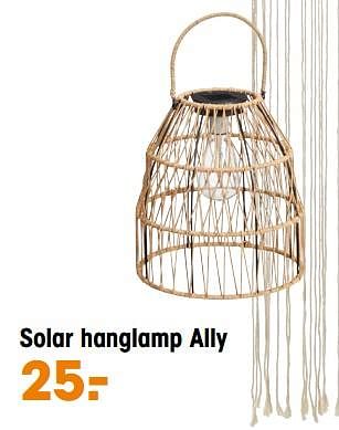 Aanbiedingen Solar hanglamp ally - Huismerk - Kwantum - Geldig van 15/05/2023 tot 21/05/2023 bij Kwantum
