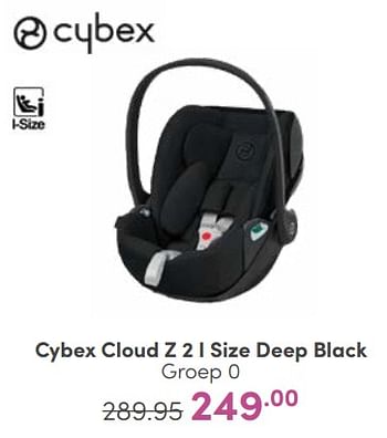 Aanbiedingen Cybex cloud z 2 i size deep black - Cybex - Geldig van 14/05/2023 tot 20/05/2023 bij Baby & Tiener Megastore