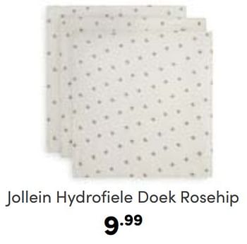 Aanbiedingen Jollein hydrofiele doek rosehip - Jollein - Geldig van 14/05/2023 tot 20/05/2023 bij Baby & Tiener Megastore