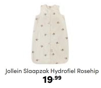 Aanbiedingen Jollein slaapzak hydrofiel rosehip - Jollein - Geldig van 14/05/2023 tot 20/05/2023 bij Baby & Tiener Megastore