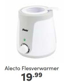 Aanbiedingen Alecto flesverwarmer - Alecto - Geldig van 14/05/2023 tot 20/05/2023 bij Baby & Tiener Megastore