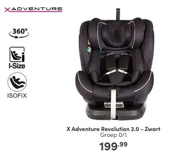 Aanbiedingen X adventure revolution 2.0 - zwart - Xadventure - Geldig van 14/05/2023 tot 20/05/2023 bij Baby & Tiener Megastore