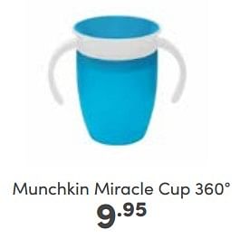 Aanbiedingen Munchkin miracle cup 360° - Munchkin - Geldig van 14/05/2023 tot 20/05/2023 bij Baby & Tiener Megastore