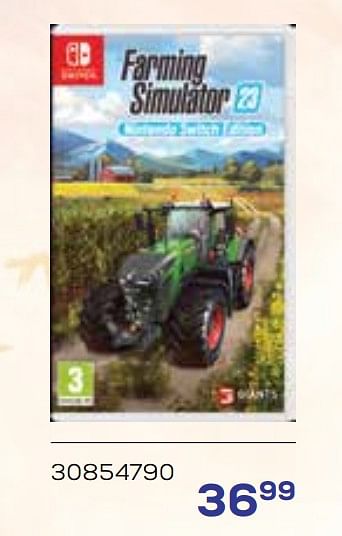 Aanbiedingen Farming simulator - GIANTS Software  - Geldig van 19/05/2023 tot 16/06/2023 bij Supra Bazar