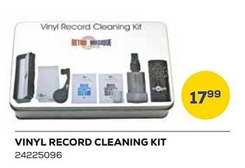Aanbiedingen Vinyl record cleaning kit - Retro Music - Geldig van 19/05/2023 tot 16/06/2023 bij Supra Bazar