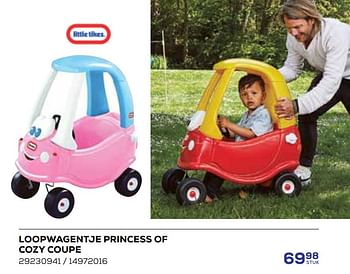 Aanbiedingen Loopwagentje princess of cozy coupe - Little Tikes - Geldig van 19/05/2023 tot 16/06/2023 bij Supra Bazar