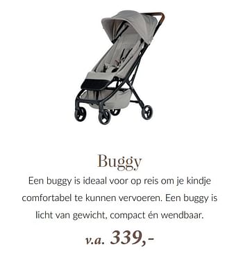 Aanbiedingen Buggy - Huismerk - Babypark - Geldig van 16/05/2023 tot 29/05/2023 bij Babypark