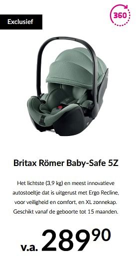 Aanbiedingen Britax römer baby-safe 5z - Britax - Geldig van 13/05/2023 tot 12/06/2023 bij Babypark