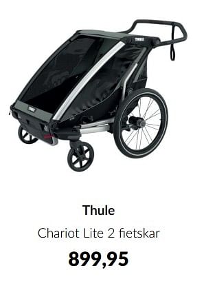 Aanbiedingen Thule chariot lite 2 fietskar - Thule - Geldig van 13/05/2023 tot 12/06/2023 bij Babypark