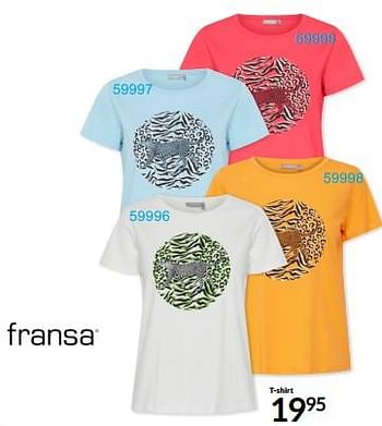 Aanbiedingen T-shirt - Fransa - Geldig van 07/05/2023 tot 30/06/2023 bij Bonaparte
