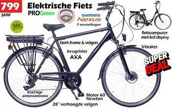 Aanbiedingen Elektrische fiets - Huismerk - Itek - Geldig van 29/05/2023 tot 30/06/2023 bij Itek