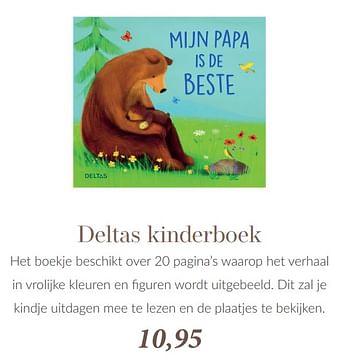 Aanbiedingen Deltas kinderboek - Deltas - Geldig van 31/05/2023 tot 19/06/2023 bij Babypark