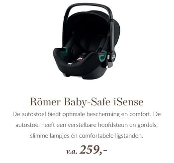 Aanbiedingen Römer baby-safe isense - Romer - Geldig van 31/05/2023 tot 19/06/2023 bij Babypark