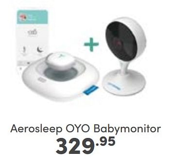 Aanbiedingen Aerosleep oyo babymonitor - Aerosleep - Geldig van 04/06/2023 tot 10/06/2023 bij Baby & Tiener Megastore