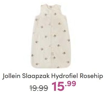 Aanbiedingen Jollein slaapzak hydrofiel rosehip - Jollein - Geldig van 04/06/2023 tot 10/06/2023 bij Baby & Tiener Megastore