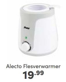 Aanbiedingen Alecto flesverwarmer - Alecto - Geldig van 04/06/2023 tot 10/06/2023 bij Baby & Tiener Megastore