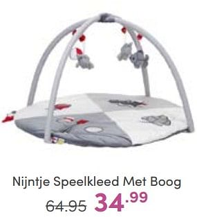 Aanbiedingen Nijntje speelkleed met boog - Nijntje - Geldig van 04/06/2023 tot 10/06/2023 bij Baby & Tiener Megastore