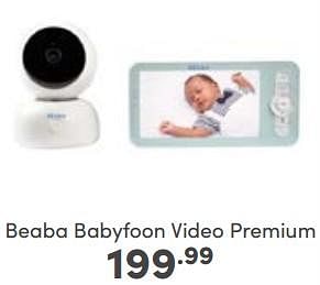 Aanbiedingen Beaba babyfoon video premium - Beaba - Geldig van 11/06/2023 tot 17/06/2023 bij Baby & Tiener Megastore
