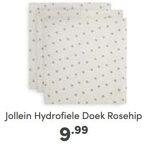 Aanbiedingen Jollein hydrofiele doek rosehip - Jollein - Geldig van 11/06/2023 tot 17/06/2023 bij Baby & Tiener Megastore