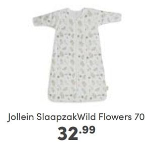 Aanbiedingen Jollein slaapzakwild flowers - Jollein - Geldig van 11/06/2023 tot 17/06/2023 bij Baby & Tiener Megastore
