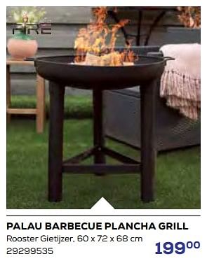 Aanbiedingen Palau barbecue plancha grill - Huismerk - Supra Bazar - Geldig van 15/06/2023 tot 20/07/2023 bij Supra Bazar