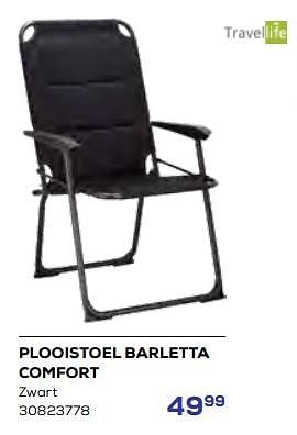 Aanbiedingen Plooistoel barletta comfort - Travellife - Geldig van 15/06/2023 tot 20/07/2023 bij Supra Bazar