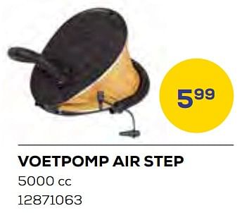 Aanbiedingen Voetpomp air step - BestWay - Geldig van 15/06/2023 tot 20/07/2023 bij Supra Bazar