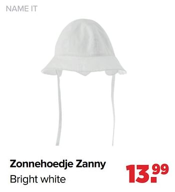 Aanbiedingen Zonnehoedje zanny - Name-IT - Geldig van 05/06/2023 tot 01/07/2023 bij Baby-Dump