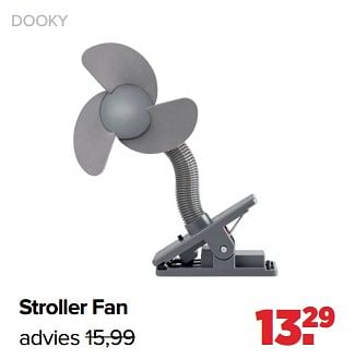 Aanbiedingen Dooky stroller fan - Dooky - Geldig van 05/06/2023 tot 01/07/2023 bij Baby-Dump